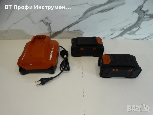 Hilti SET 2 x B22 - 170 ( 8.0 Ah ) + C6 - 22 - Батерии + зарядно