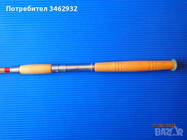Бамбуков шестостенен риболовен прът, снимка 2 - Антикварни и старинни предмети - 51473854
