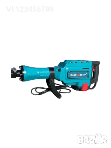 Професионален Къртач 3800W за къртене и пробиване, снимка 2 - Бормашини - 53623588