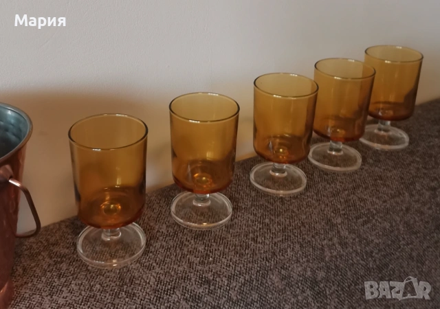 Чаши на столче Luminarc France , снимка 2 - Чаши - 53278965