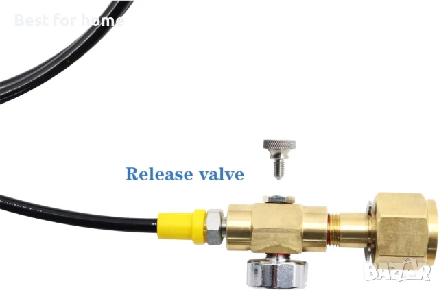 MONKEMON  Маркуч за газирано.- директен адаптер за бутилка с CO2, снимка 7 - Други - 50685041