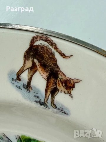 Винтидж детска чиния Хензел и Гретел,  с отделение за топла вода, снимка 7 - Чинии - 51148166