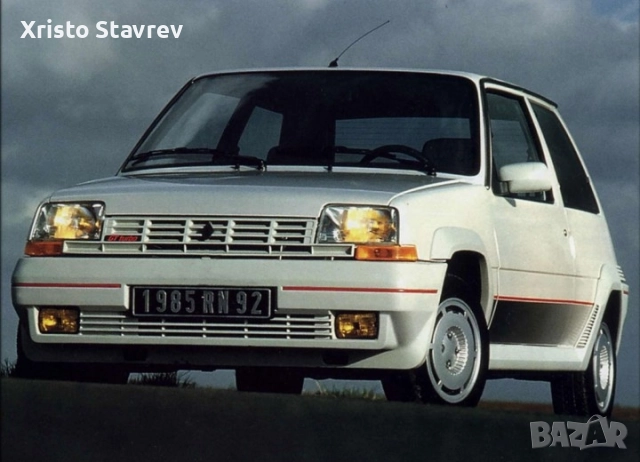 Renault 5 GT Turbo 13 джанти, снимка 4 - Гуми и джанти - 52385038