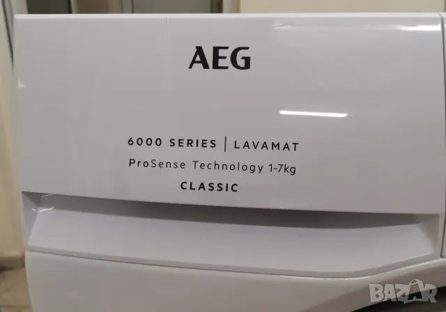 Пералня AEG 6000 Series 7кг А+++ 1400 оборота, снимка 6 - Перални - 46865895