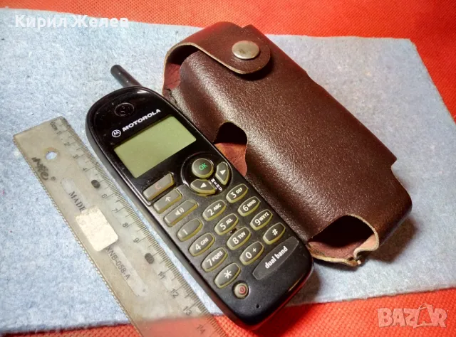 MOTOROLA dual band M3788 Стар КОЛЕКЦИОНЕРСКИ МОБИЛЕН ТЕЛЕФОН GSM АПАРАТ МОТОРОЛА с КАЛЪФ 47689, снимка 1 - Motorola - 47613677