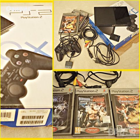 PlayStation 2 (PS2) /слим/ напълно окомплектована - ОТЛИЧНО състояние!, снимка 1 - PlayStation конзоли - 45586747