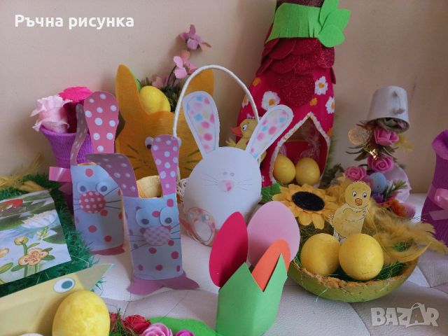 Ръчна изработка за детски и Великденски базари, снимка 11 - Декорация за дома - 45382750