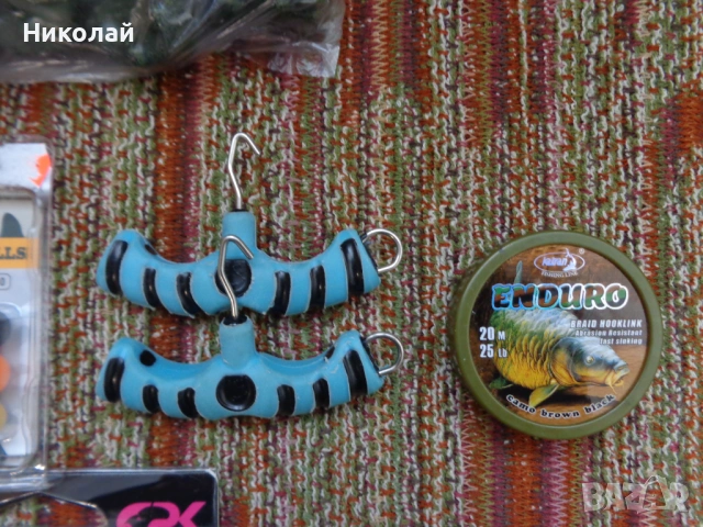 Много шаранджийски неща(повод,лидери,олово и др.).  , снимка 2 - Такъми - 52817736