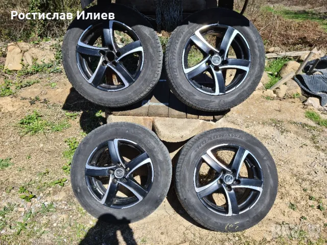 Гуми с джанти Firestone 215/60/R16, снимка 1 - Гуми и джанти - 49367320