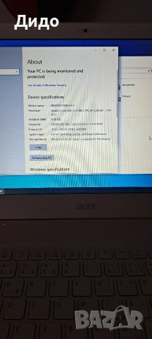 Acer за момиче , снимка 4 - Лаптопи за дома - 53483786