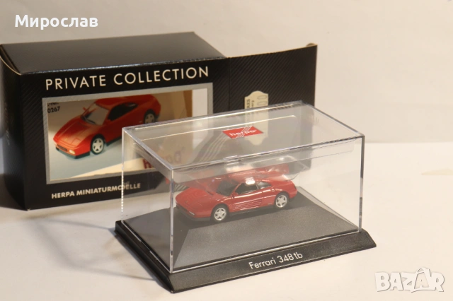 HERPA H0 1/87 FERRARI 348 KОЛИЧКА МОДЕЛ