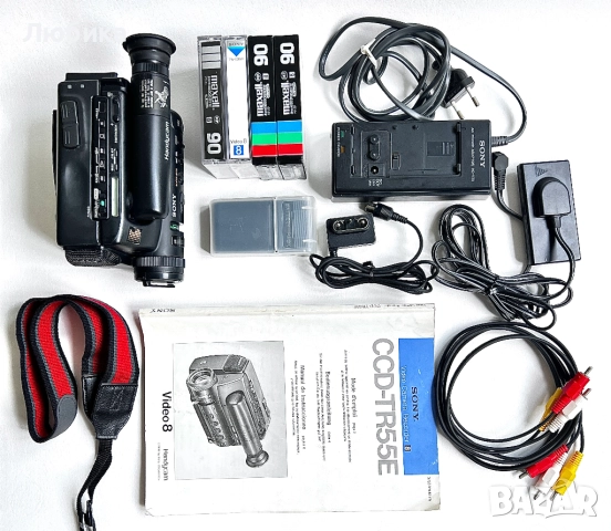 SONY CCD-TR55E VIDEO 8 РАБОТЕЩА