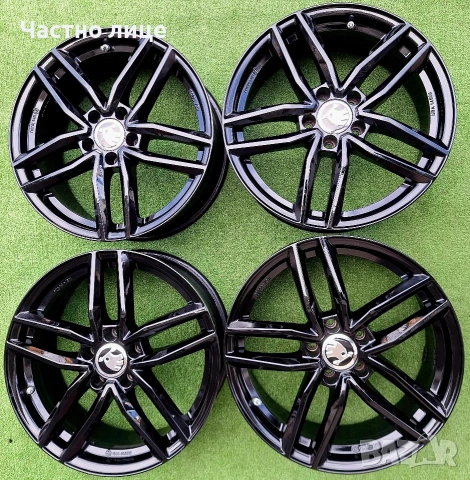 Продавам 4бр 18-ки джанти за Шкода Октавия, Супърб, Карок ,Кодиак 