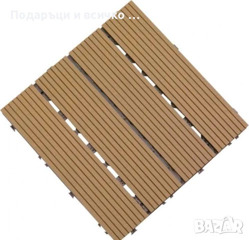 Уникално красив сглобен декинг под - 1бр, снимка 10 - Други стоки за дома - 52951738