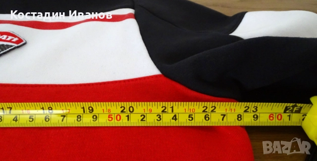 Docati Corse мъжки мото суичър Дукати, снимка 14 - Суичъри - 52682277