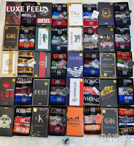 Burberry 🔹 Lacoste 🔹 Diesel 🔹 Ami🔹 Louis Vuitton 🔹 Adidas 🔹, снимка 18 - Бельо - 53903743