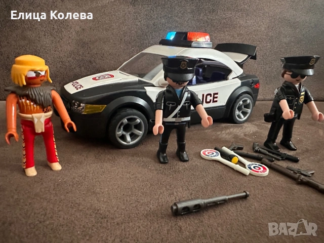 Playmobil голяма полицейска кола