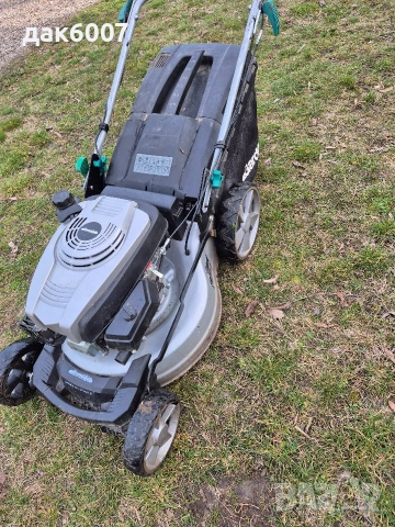 Бензинова самоходна косачка "GargolGBM-E51RHWE с кош и стартерно запалване, снимка 1 - Градинска техника - 53682119