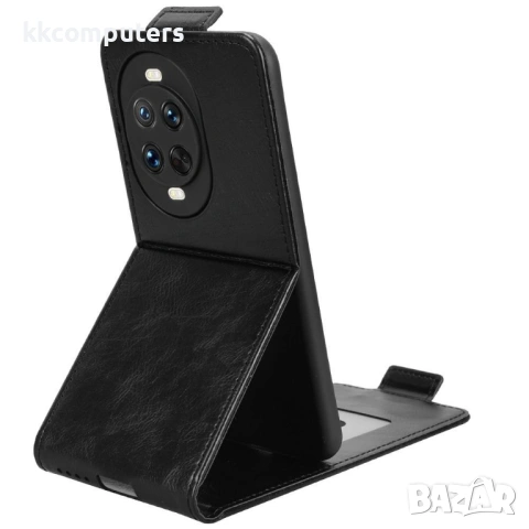 Калъф Портфейл за Huawei nova 14 Pro 5G - Вертикален Флип, Кожен PU, с Джоб за Карти и Стенд, Магнит, снимка 5 - Калъфи, кейсове - 53187701