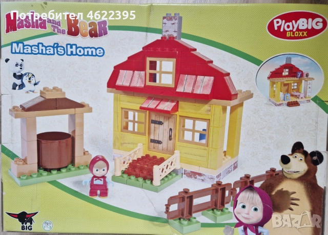 Детски конструктор Маша и мечока