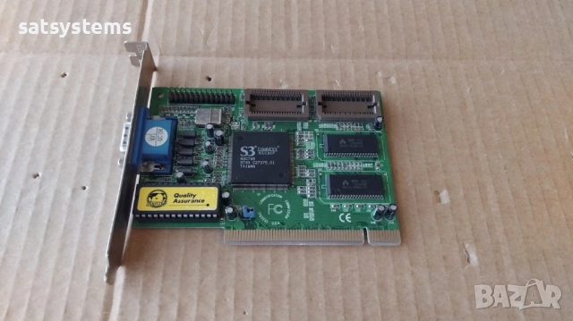 Видео карта S3 Trio 64V+ Aristo CT39V775-2 1MB PCI, снимка 5 - Видеокарти - 44248220