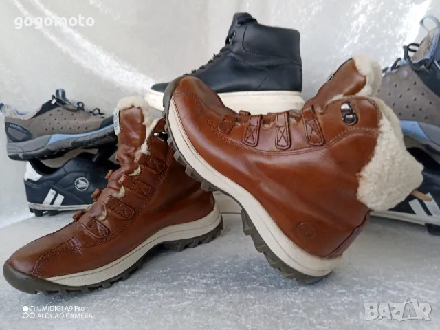 Водоустойчиви, КАТО НОВИ боти SNOW BOOTS TIMBERLAND® оригинал​, 37 - 38, 100% ЕСТЕСТЕСТВЕНА КОЖА