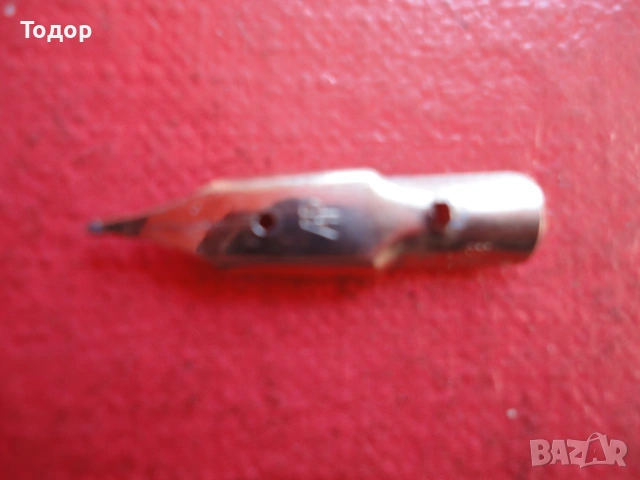 Златен писец златно перо писалка руско злато 583, снимка 6 - Антикварни и старинни предмети - 54079749