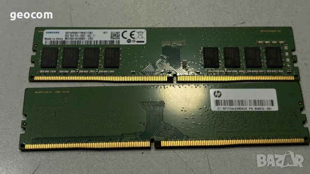 16GB (2x8GB) DDR4 Samsung PC4-2400T (2400Mhz,CL-18,1.2V), снимка 3 - RAM памет - 46605336