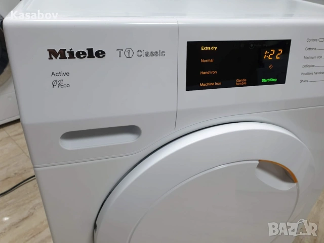 UK Miele T1 Сушилня с Термопомпа Миеле 12м Гаранция