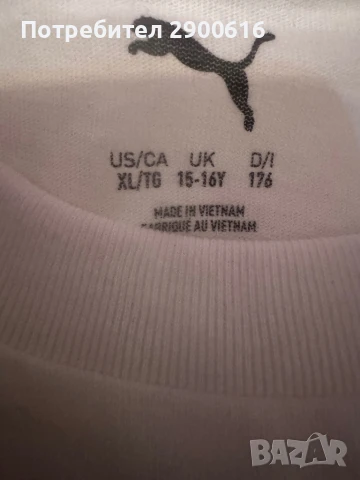 Тениски Puma момче за 11-12г(152); 13-14г(164); 15-16г.(176), снимка 7 - Детски тениски и потници - 50622337
