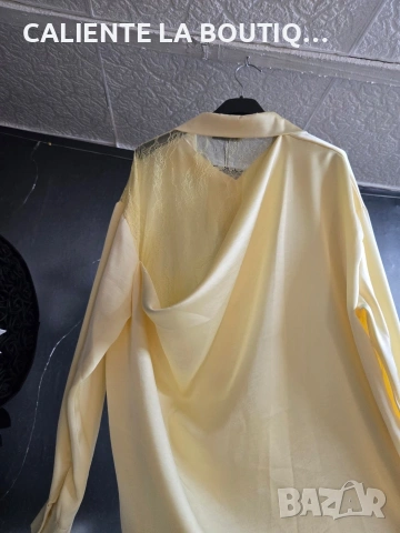 Дамска риза сатен, снимка 6 - Ризи - 53980730