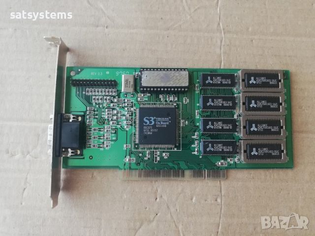 Видео карта S3 Super Virge/DX ARISTO IHAART 4MB PCI, снимка 1