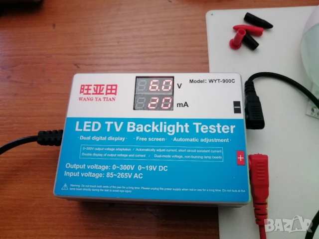 Тестер за LED диоди и подсветка на телевизор , снимка 3 - Части и Платки - 50836394
