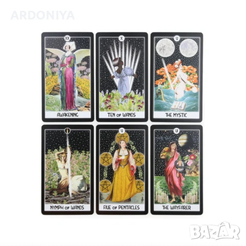 The Intuitive Night Goddess Tarot - карти Таро, снимка 12 - Езотерика - 54161357