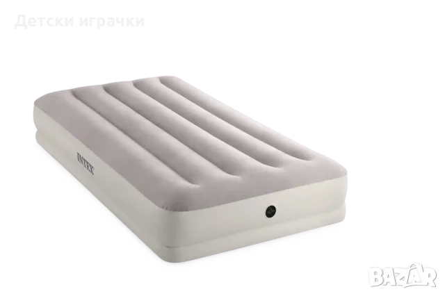Надуваем матрак INTEX Twin Dura-Beam Prestige, 99 x 191 x 30 см, Mid-rise Airbed USB150 