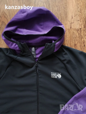mountain hardwear grid fleece jacket - страхотно мъжко яке КАТО НОВО Л, снимка 2 - Якета - 53203747