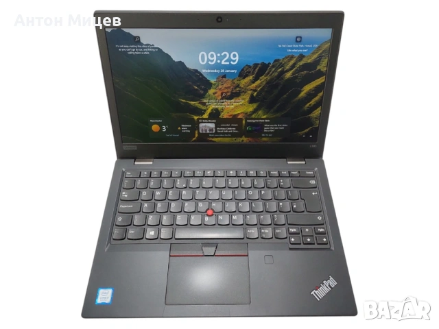 Лаптоп Lenovo ThinkPad L390 - 13.3", i5 8265, 16GB RAM, 512GB SSD НОВА БАТЕРИЯ