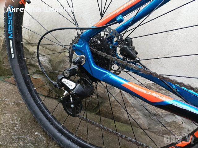 ￼ Велосипед Drag Hardy 5.0 29 XL син оранжев, снимка 5 - Велосипеди - 53211848