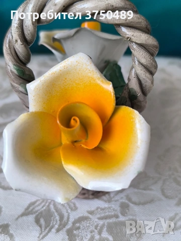 Кошничка с рози , снимка 6 - Декорация за дома - 54281558