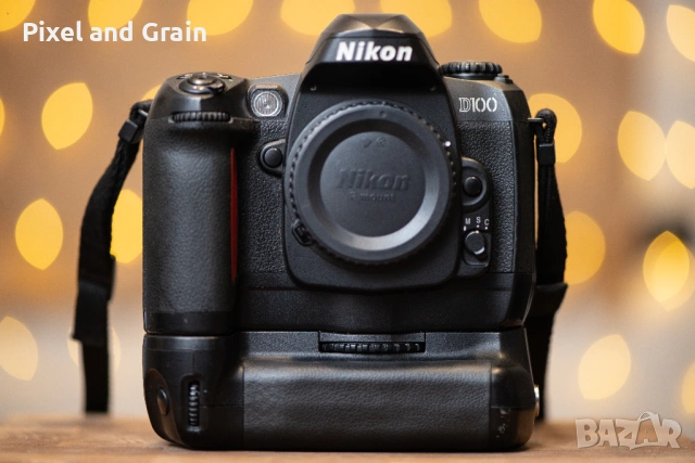 Nikon D100 фотоапарат комплект Никон, снимка 2 - Фотоапарати - 53573110