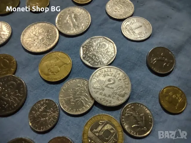 48бр. Монети Франция., снимка 4 - Нумизматика и бонистика - 49960459