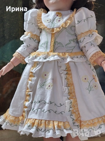 Антична кукла 1894, Арман Марсел 40 см, снимка 8 - Кукли - 54229924