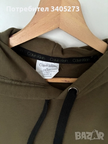 Суичър блуза анорак Calvin Klein, снимка 4 - Суичъри - 51849826