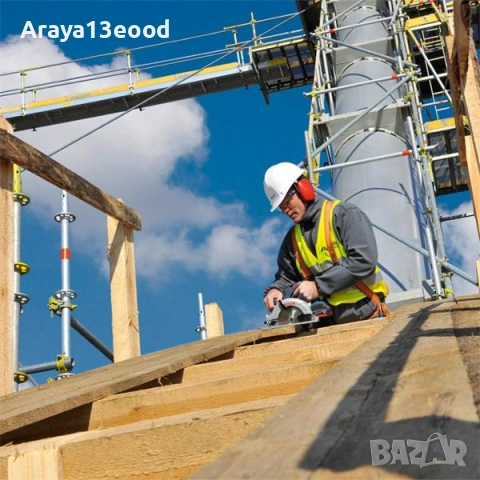 Акумулаторен ръчен циркуляр Bosch Professional GKS 18V-LI с куфар за съхранение, снимка 4 - Триони и циркуляри - 53902255