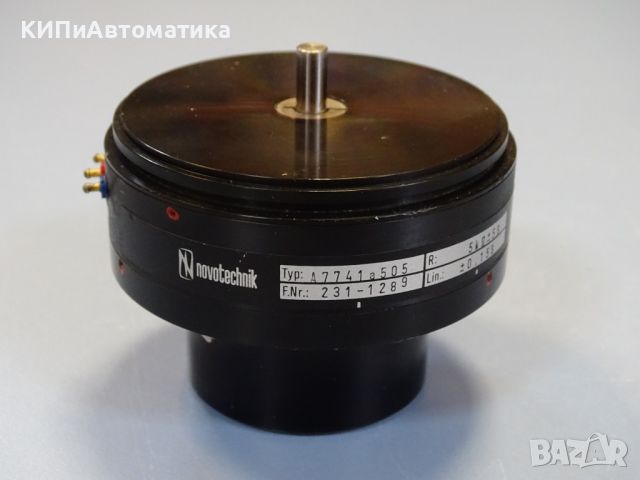 ротационен потенциометър Novotechnik A774a505 Rotari Potentiometer, снимка 5 - Резервни части за машини - 46129122