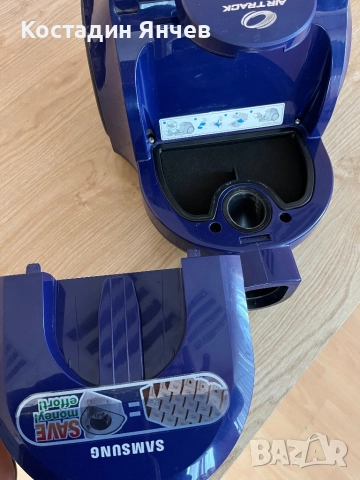 Samsung прахосмукачка с контейнер, използвана, снимка 6 - Прахосмукачки - 52887109