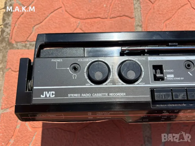 Радиокасетофон JVC RC-20E, снимка 3 - Радиокасетофони, транзистори - 47000675