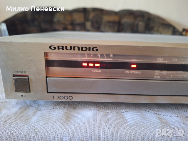 GRUNDIG T 7000 HI FI STEREO TUNER.MADE IN GERMANY., снимка 2 - Ресийвъри, усилватели, смесителни пултове - 51532706