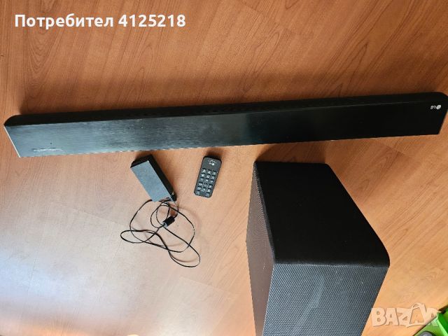 Саундбар LG SH4 с активен безжичен суббуфер, снимка 1 - Аудиосистеми - 46136634