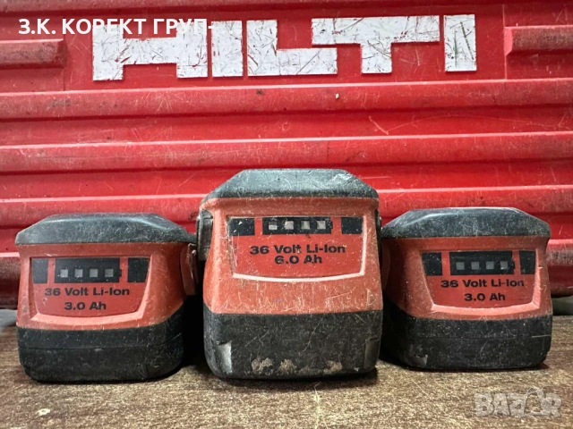 Hilti TE 6-A36 AVR - Мощен акумулаторен перфоратор, снимка 8 - Бормашини - 53575760